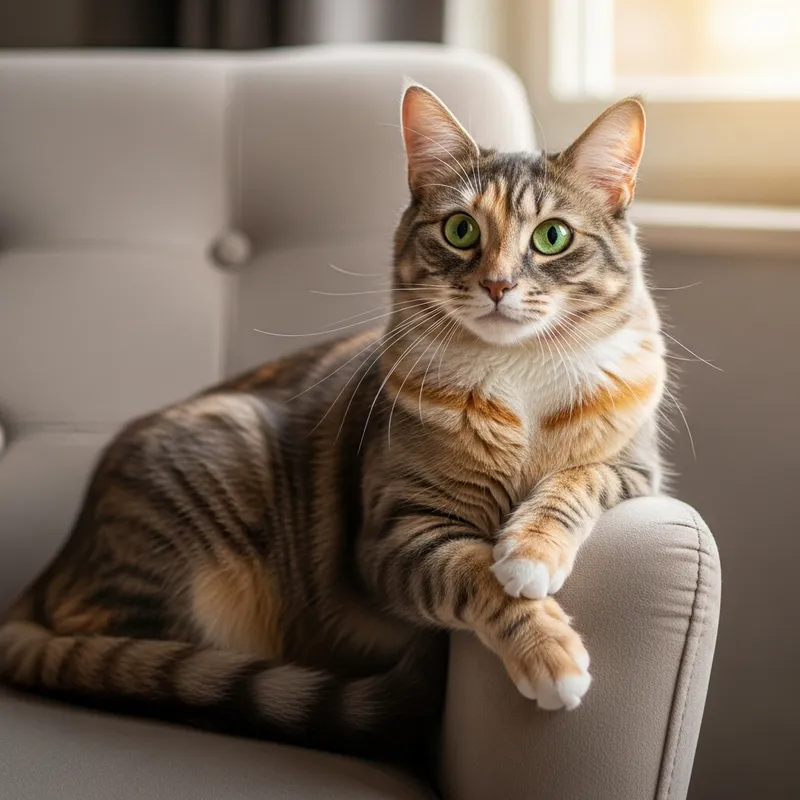 Elegant Cat with Vibrant Fur | Beautiful Feline Companion Elegant Cat with Vibrant Fur | Beautiful Feline Companion