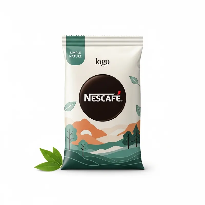 Simple Nescafé Nature Packaging Designs | Clean Aesthetics