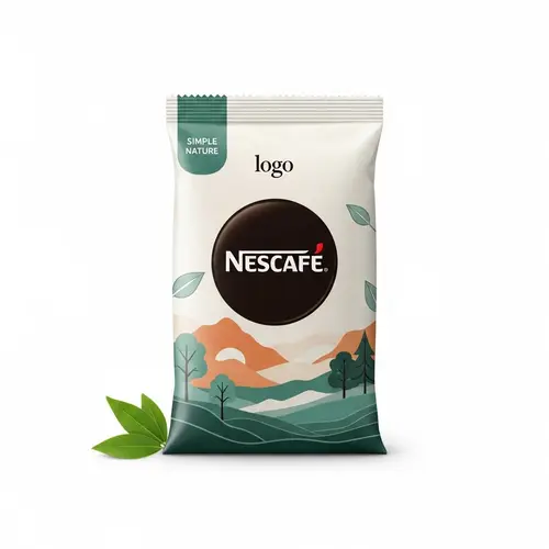 Nature-Inspired Nescafé Package Designs | Minimalistic Aesthetics