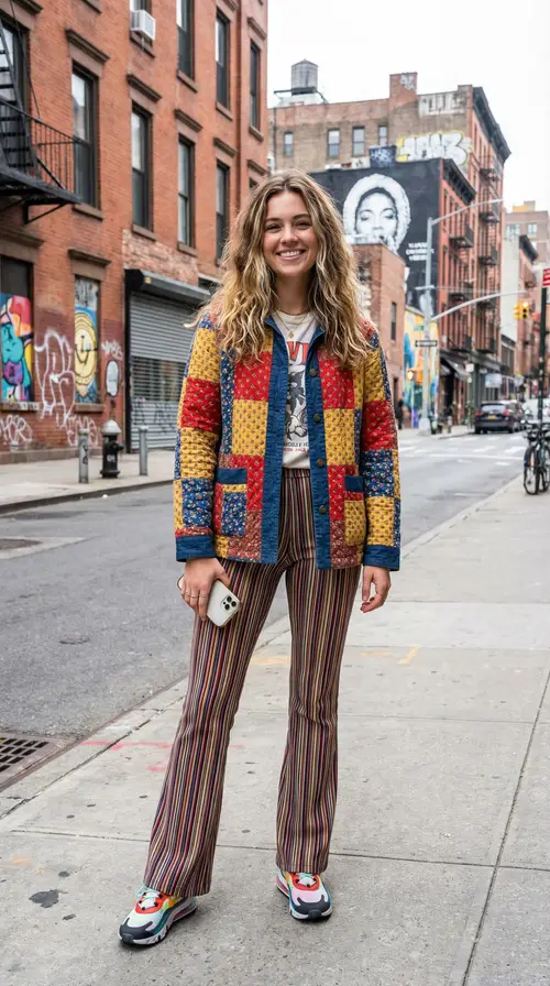 Colorful Fashion of US Instagram Influencer