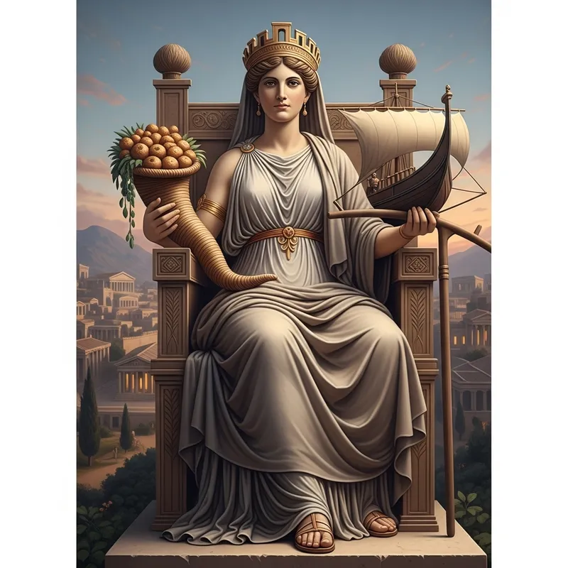 Tyche - Greek Goddess of Fortune | Abundance & Prosperity