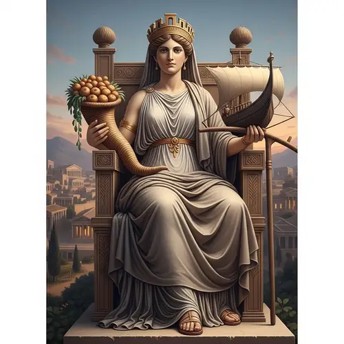 Tyche - Greek Goddess of Fortune | Abundance & Prosperity