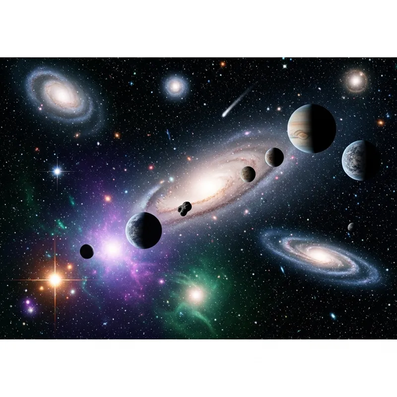 Visualize the Magnificent Universe: Galaxies, Nebulae, and Stars