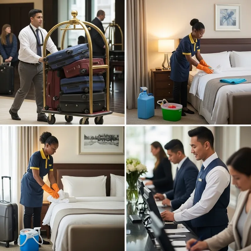 Empathetic Immigrant Hotel Workers Striving Amidst Challenges
