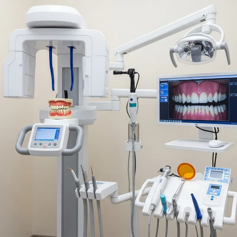 Oral Imaging Equipment in Professional Dental Office Setting