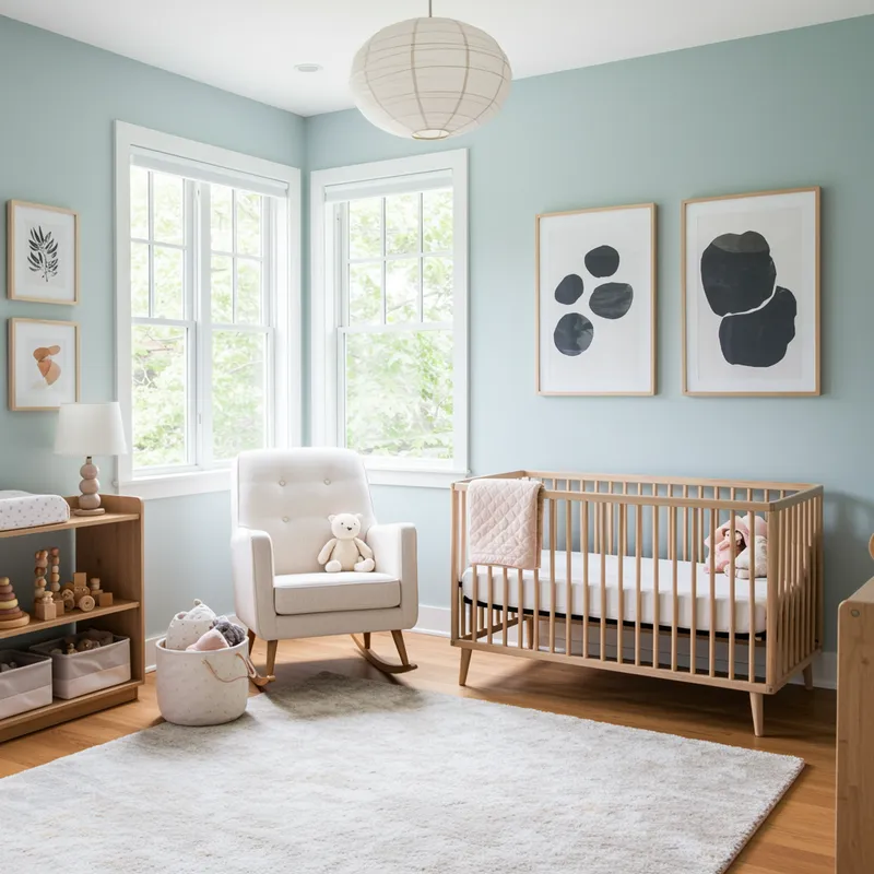 Modern Nursery Interior Design Ideas