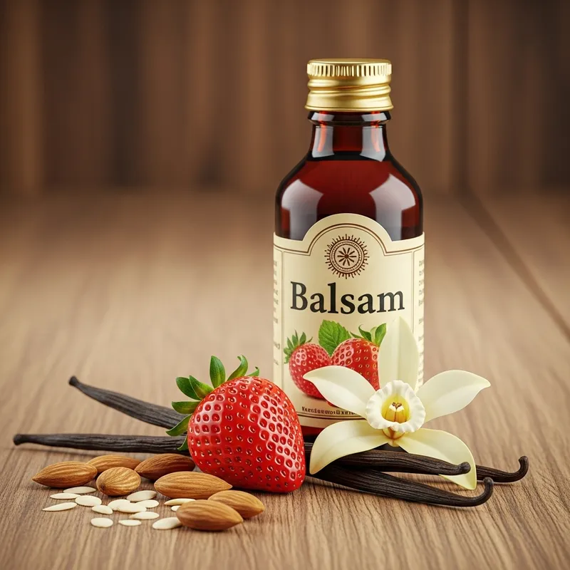 Vivid Eastward Scene: Strawberry, Vanilla, Almond & Balsam