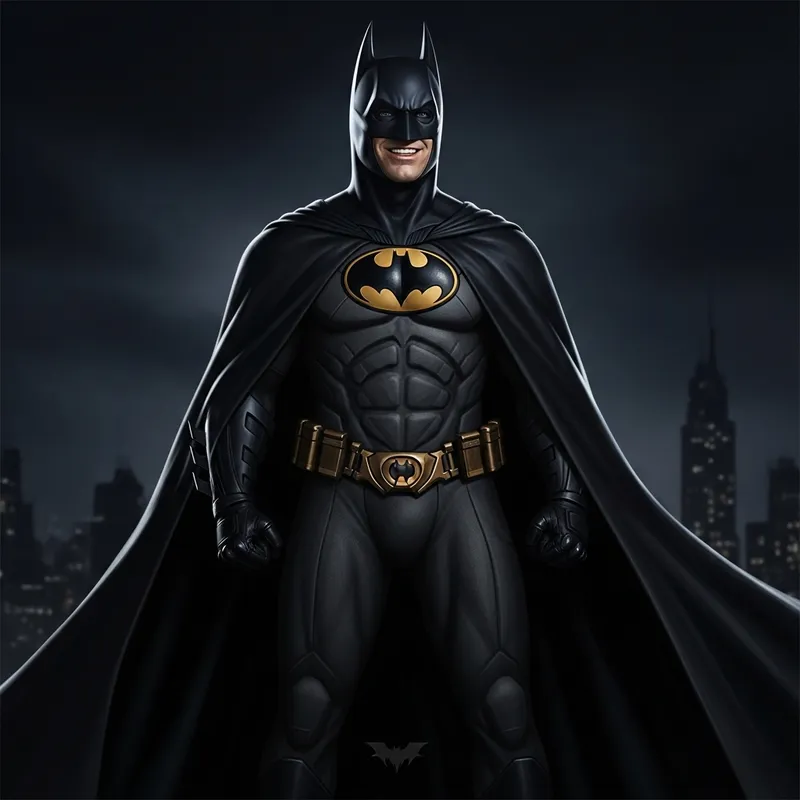 Smiling Batman: A Hero in the Darkness