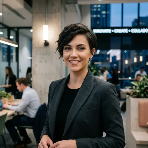 Edgy Modern Professional Headshot