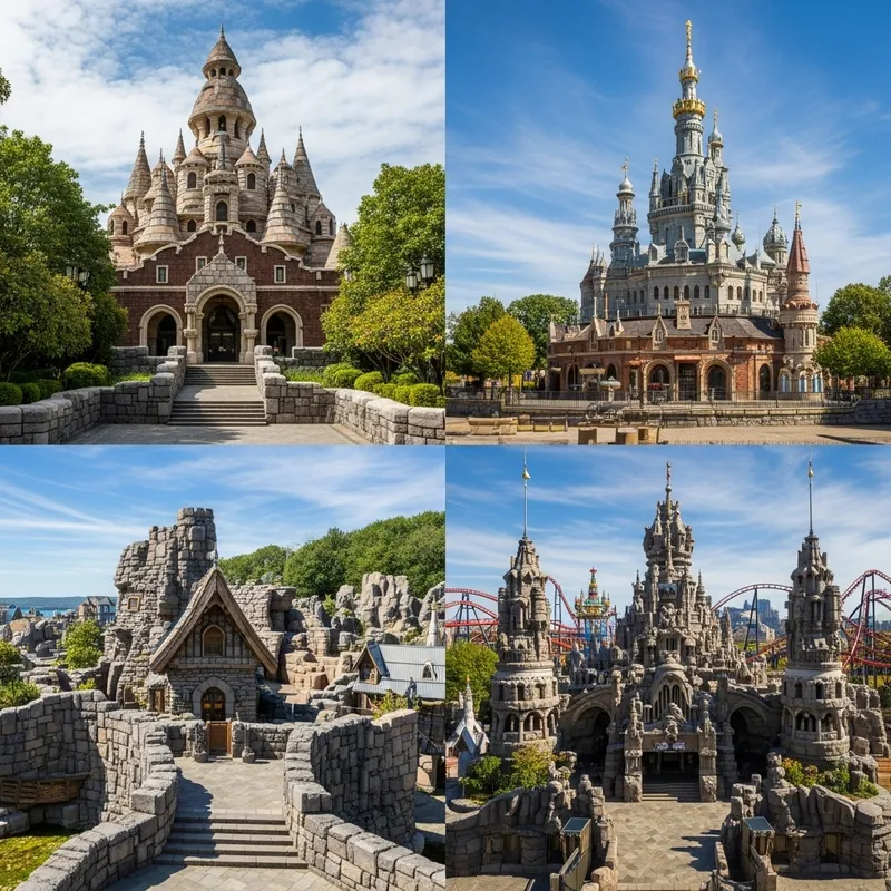 Amalgamation of Styles Theme Park