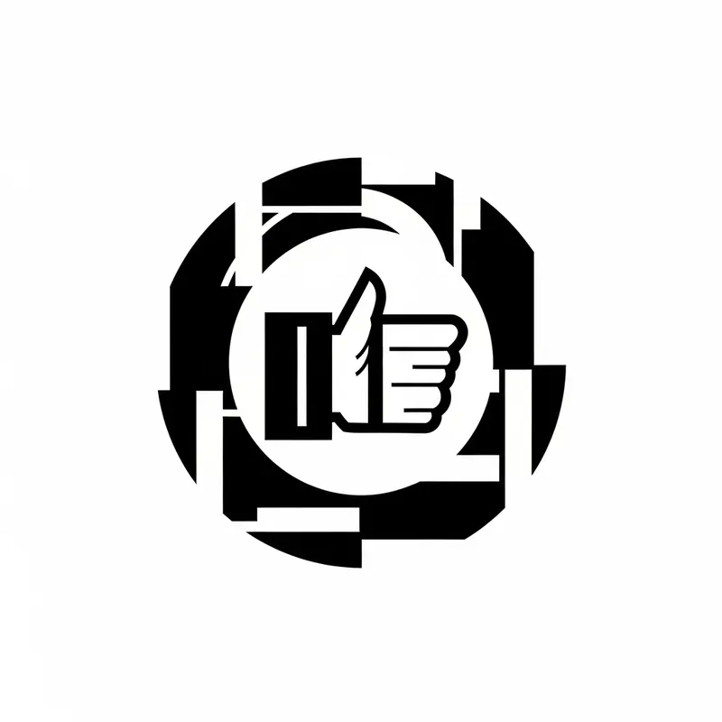 Bold Russian Constructivist Social Media Logo Design