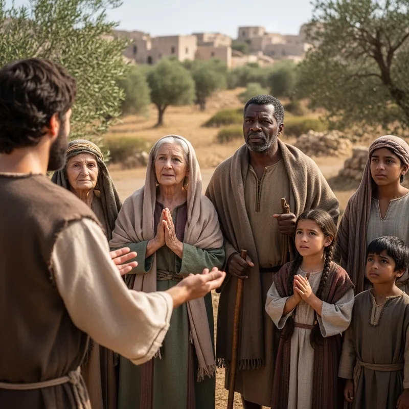 Jeus Healing Miracles in Ancient Times