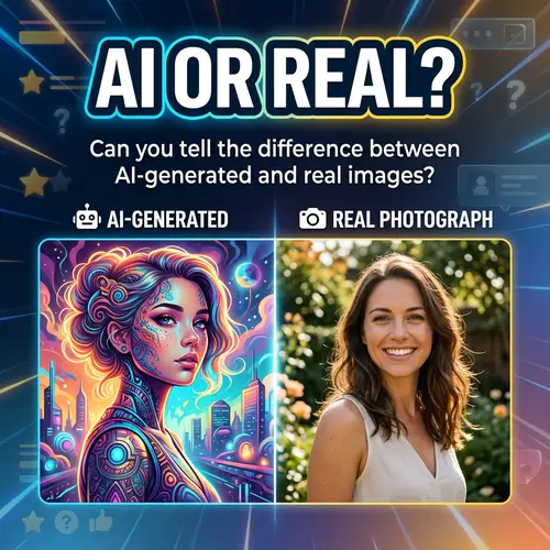 AI or Real? Quiz Game Challenge
