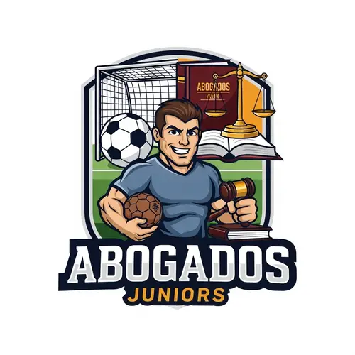 Abogados Juniors Soccer Team Logo & Mascot Design