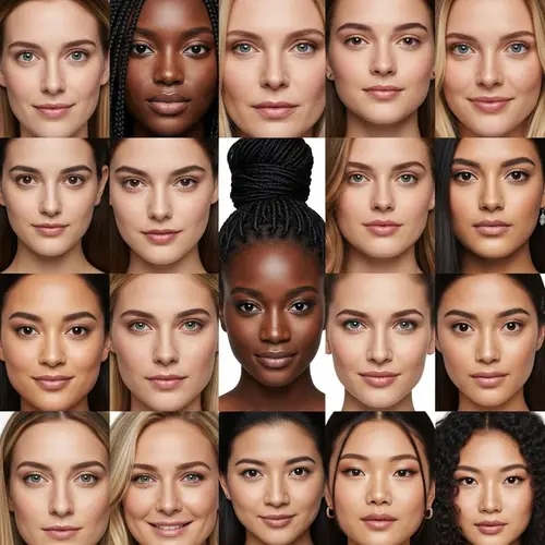 Diverse Women's Facial Features | Beauty in Diversity