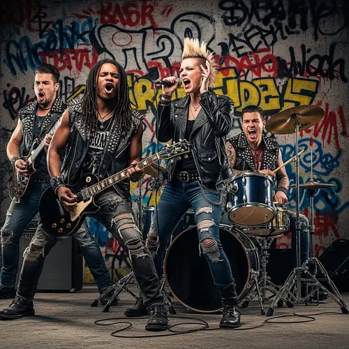 Rockers Culture: Anarchy & Energy Displayed in Chaotic Scene