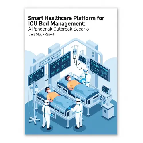 Smart Healthcare Platform for ICU Bed Management: A Pandemic Outbreak Scenario