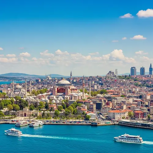 Stunning Panoramic View of Istanbul's Skyline