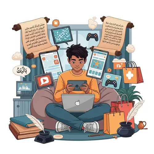 Self-Rewarding Behaviors in the Digital Age: Ancient Hadith Interpretation