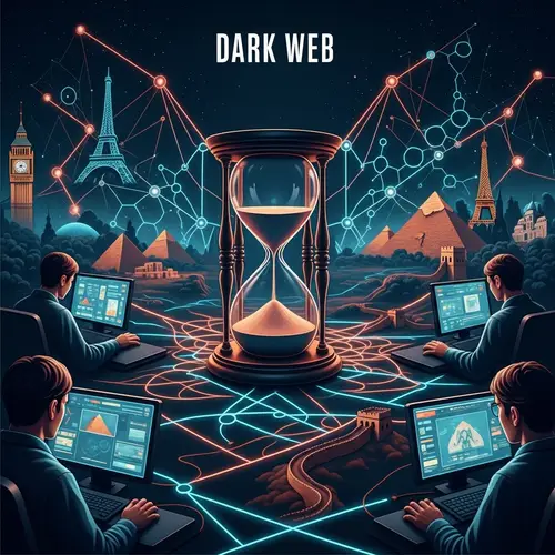 Dark Web Connection | Global Network Art