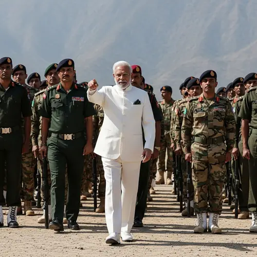 Imran Khan Leading Diverse Military Brigade | South Asian Landscape
