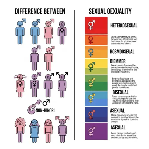 Gender vs Sexuality - Explained with Symbols and Rainbow Spectrum