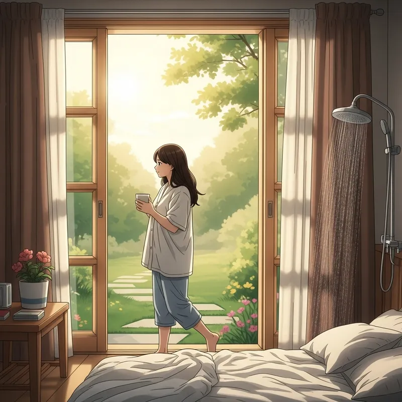 Tranquil Morning Scenes: Nourishing Aura Slowly Tranquil Morning Scenes: Nourishing Aura Slowly