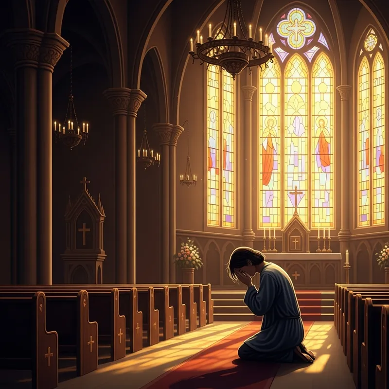 Seeking Forgiveness in a Serene Sanctuary Seeking Forgiveness in a Serene Sanctuary