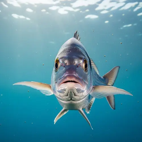 Haughty Seabream Fish - Exquisite Marine Beauty