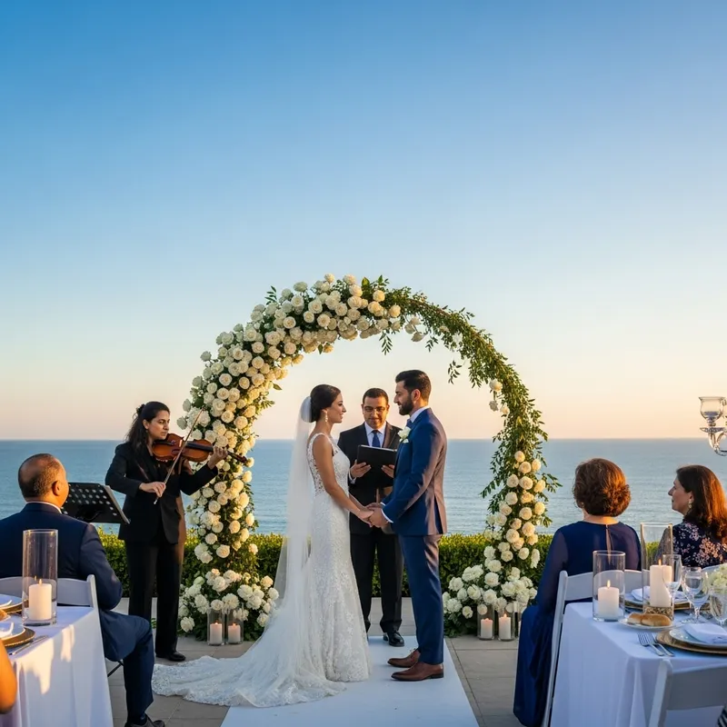 Romantic Weddings | Outdoor Setting & Eternal Love Vows