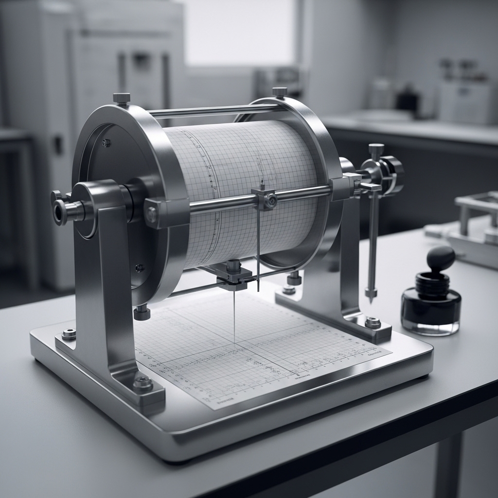 Sismograph | Precision Instrument to Record Earthquakes | AI Art Generator  | Easy-Peasy.AI, image size:1024x1024