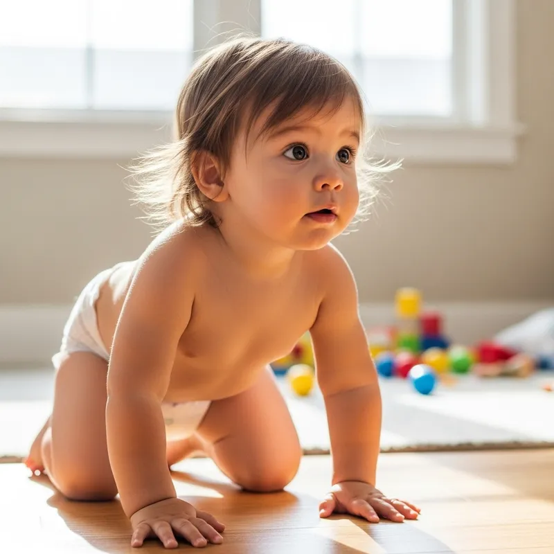 Adorable Toddler in Diaper | Cute Baby Photos