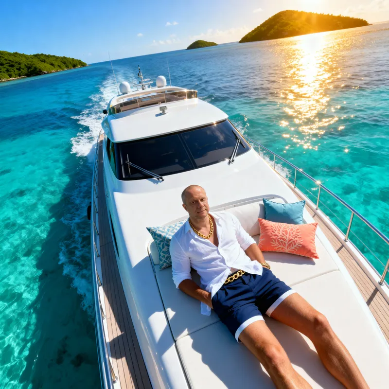 Luxurious Private Yacht Experience in Crystal Waters