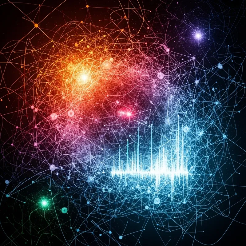 Network Diagnostics Abstract Art | Vibrant Connections