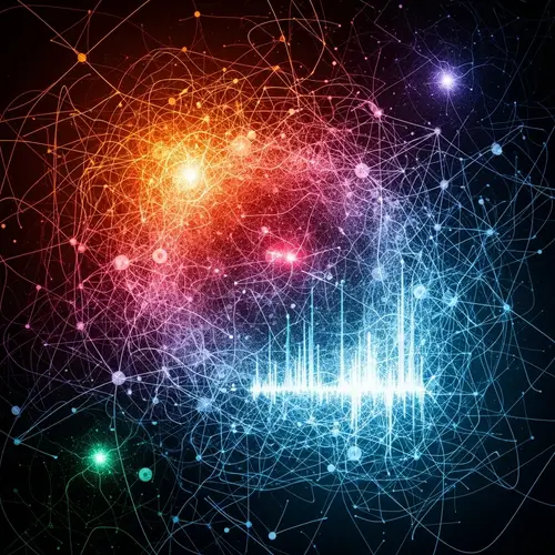 Dynamic Network Diagnostics Art | Vibrant Data Connections