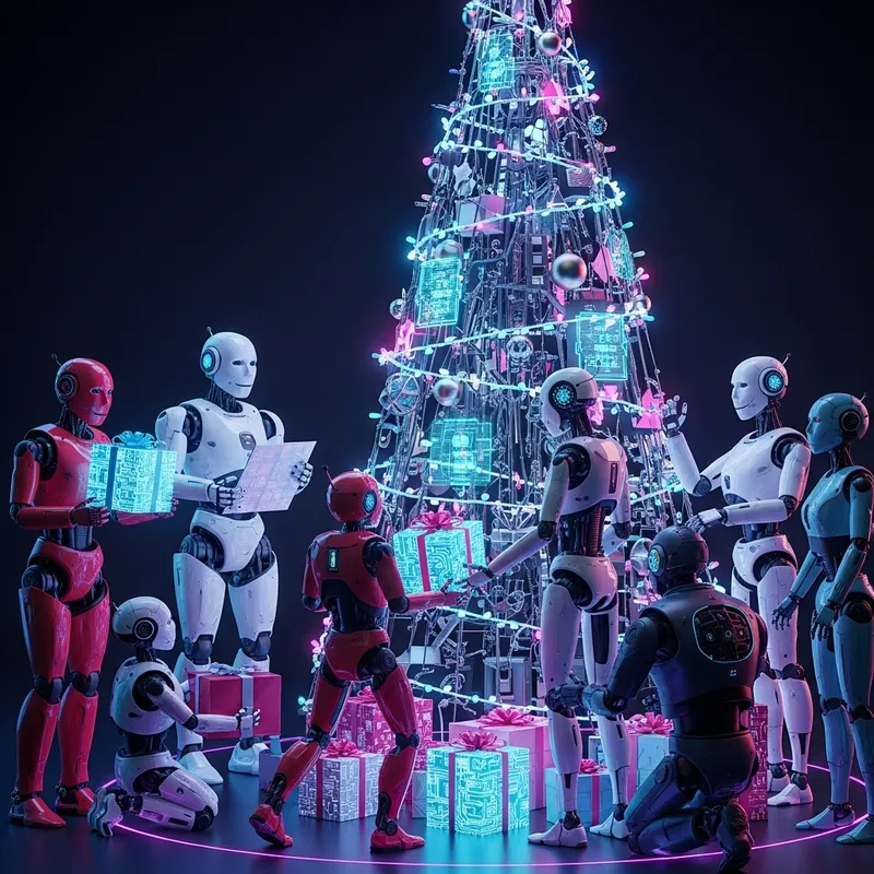 Robotic Christmas Festivities of 2050