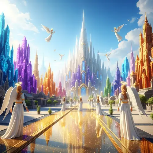 Explore the Celestial City: New Jerusalem