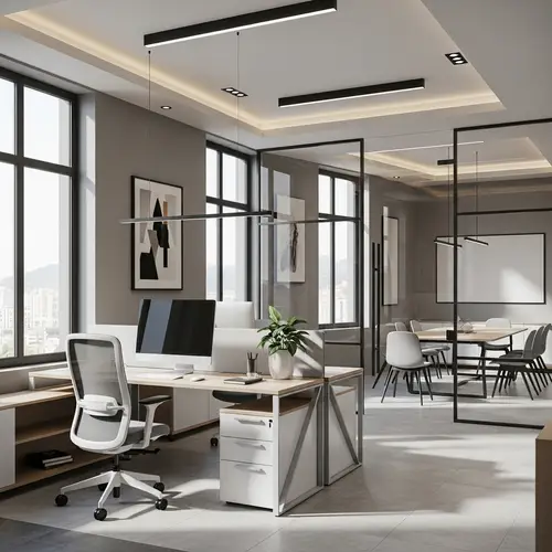Modern Minimalist Accounting Office
