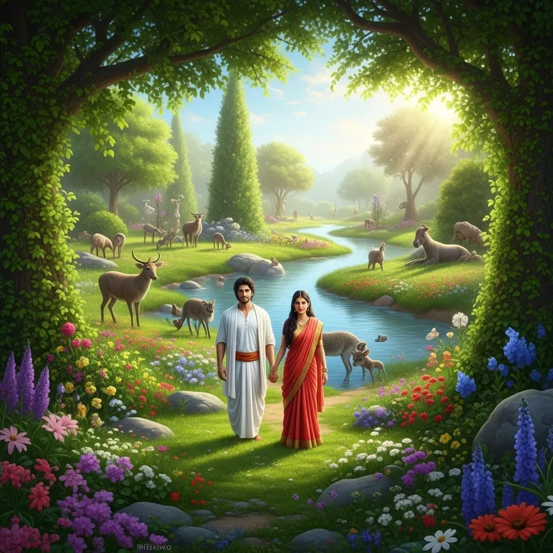 Paradise Found: Scenic Eden with Tropical Beauty