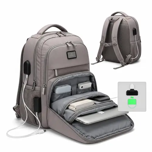 Stylish Travel Backpack for Women | Modern Design & Tech Features