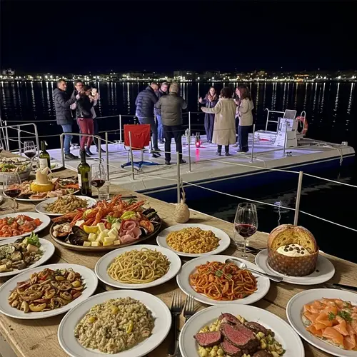 Luxurious New Year's Eve Celebration at L'Hublot, Cagliari Waterfront