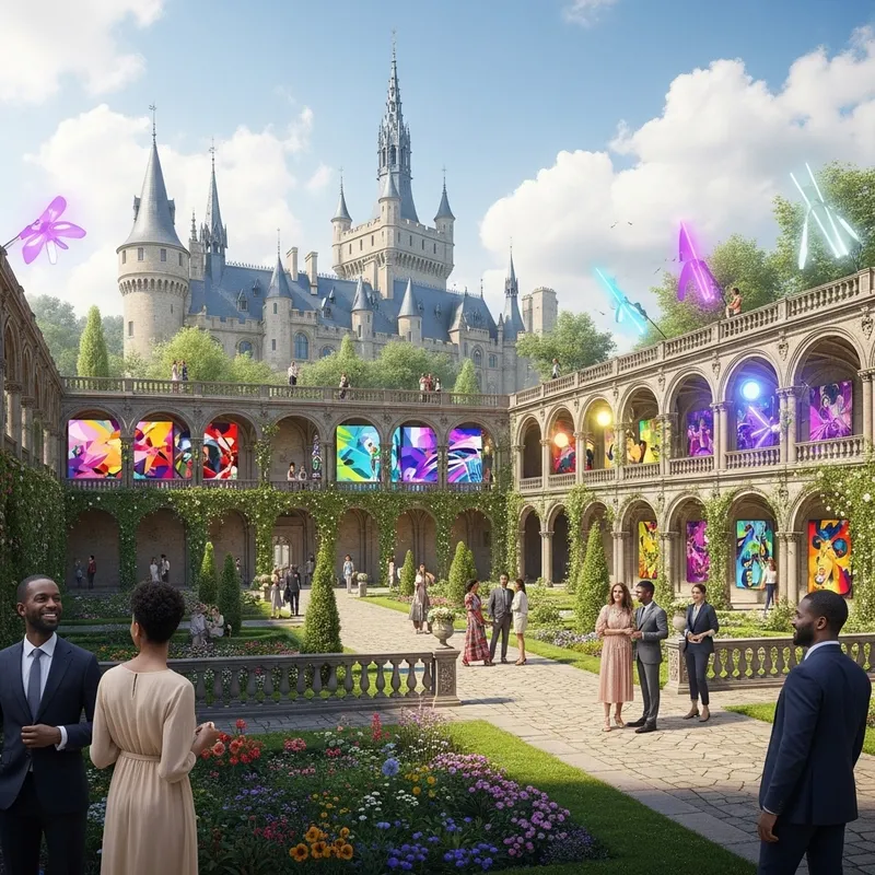 Revive Your Domain: Enchanted Castle & Gardens Transformation