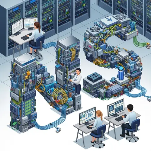 Computer Networking: Server Management Parts & Letters