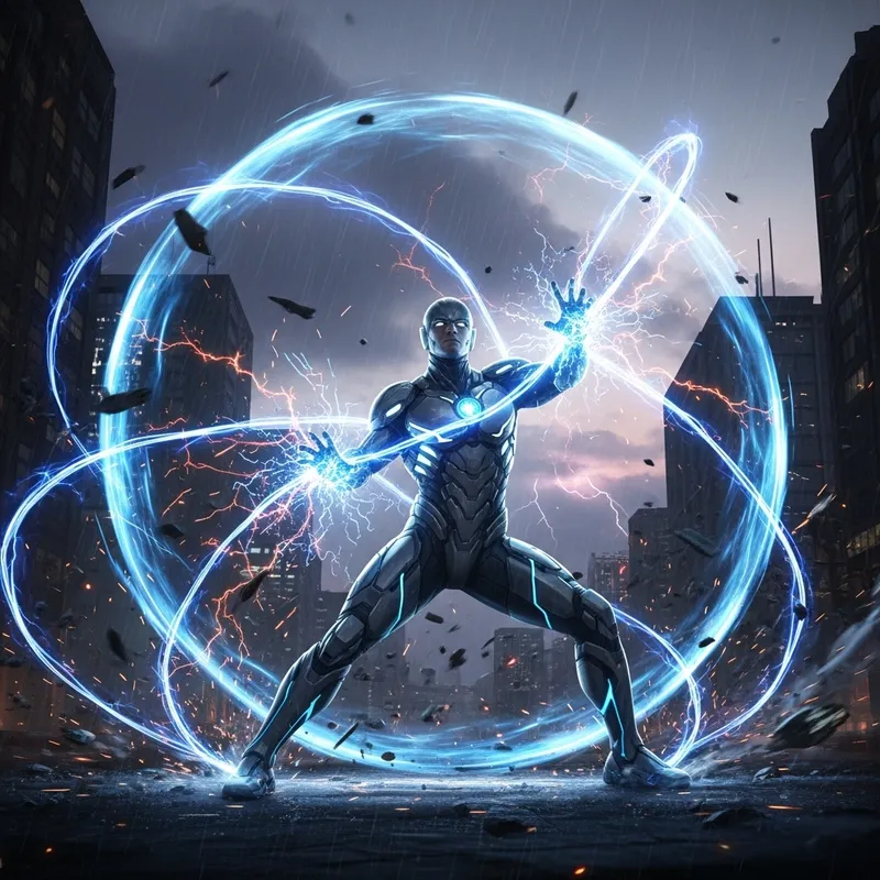 Powerful Energy Field Enveloping Character | YourSite