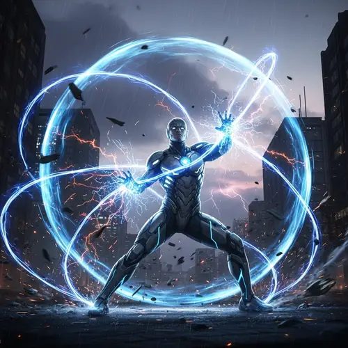 Character with Energy Forcefield | YourSite