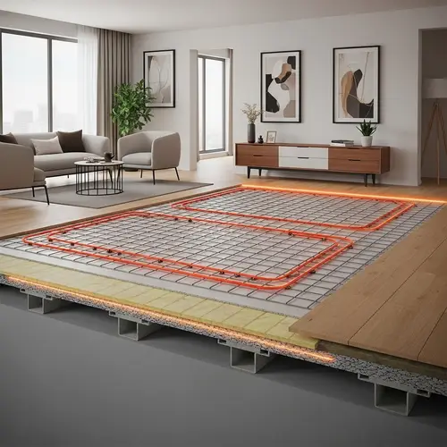 Underfloor Heating Installation Guide for a Contemporary Room