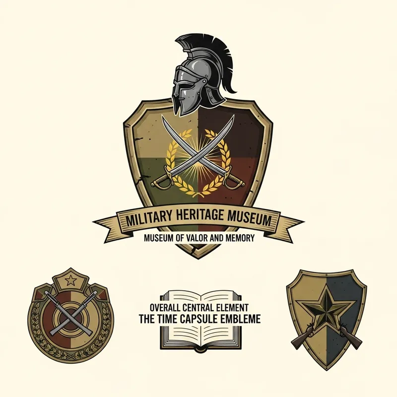 Military Memorabilia Museum Logo Design