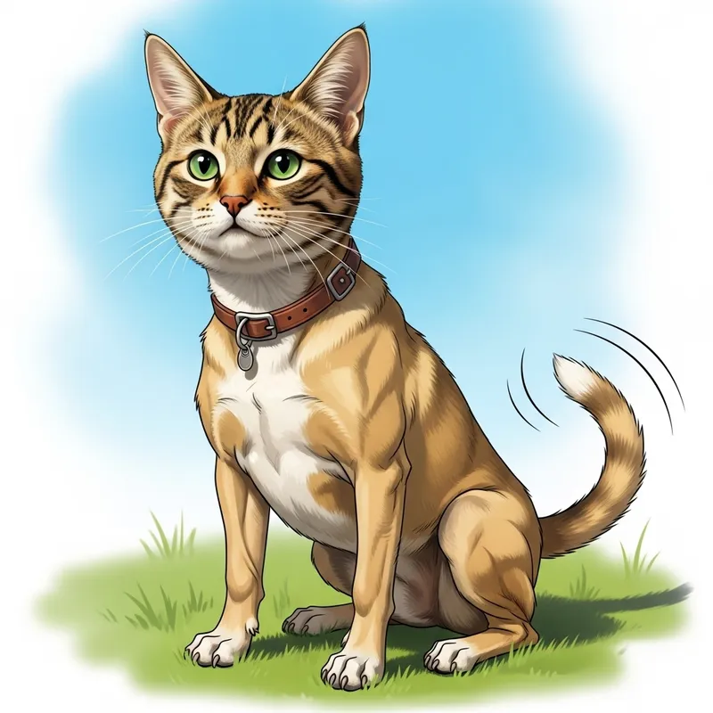 Cat Dog Hybrid - Fascinating Blend of Feline and Canine Features