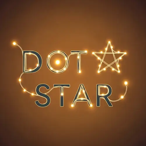 Dot Star Logo - Cozy Ambiance Inspired Design