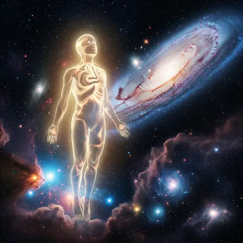 Human Soul in Space: A Mystical Journey